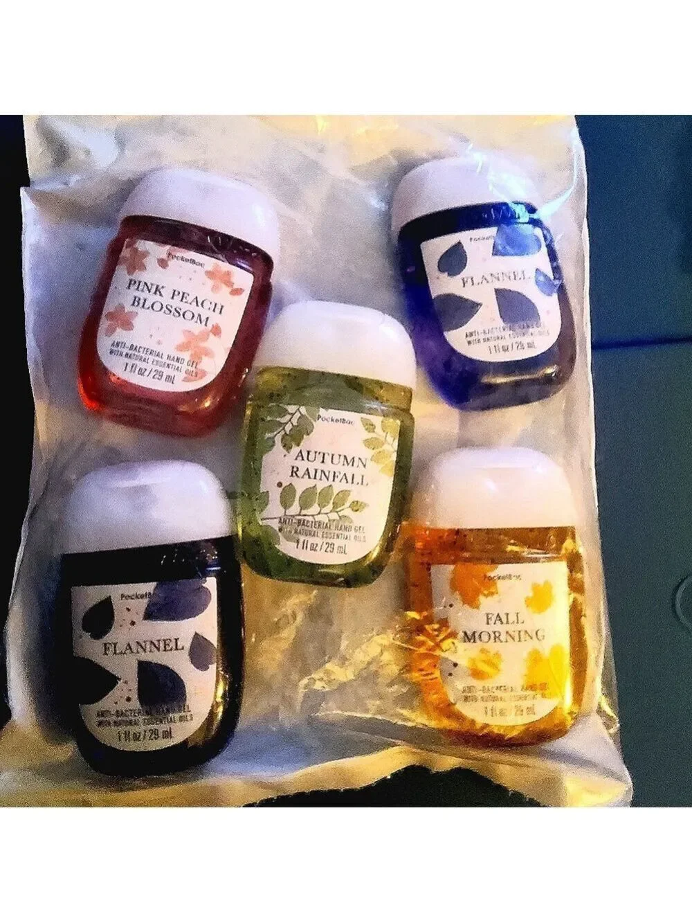 Fresh Fall Picks PocketBac Hand Sanitizers 5-Pack By Bath and Body Works